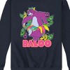 Men's - Disney - The Jungle Book Baloo Stickers Graphic Fleece Sweatshirt - 2 of 4