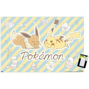 Trends International Pokémon: Flower Café - Sketch Unframed Wall Poster Prints - 1 of 4