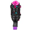 Roller Derby Stryde Lighted Girl's Adjustable Skate Black/Pink - image 4 of 4