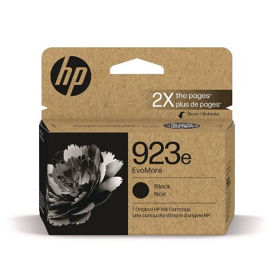 HP 923e EvoMore Black Original Ink Cartridge