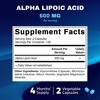 Alpha Lipoic Acid (ALA) 600mg Per Serving - 240 Vegetable Capsules - 2 of 4