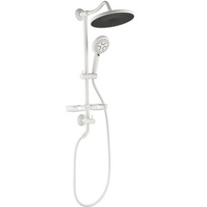 ShowerSpas Shower System, with 10in Rain Showerhead, 4-Function Hand Shower, Adjustable Slide Bar and Soap Dish - 1 of 1