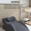 FONTOI Multi-Functional Bed Pillow, Ergonomic Spinal Posture Support for Bedroom, DARK GREY, 14.1"*9"*23.6" - 4 of 4