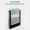Office Essentials Economy View 3 Ring Binders, 1" Round Rings, 1.4" Spine, 175-Sheet Capacity, White Binders (4-Pack of 03126) - 2 of 4