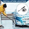 Unique Bargains Car Cleaning Brush Kit Car Wash Mop Wash Brush Telescopic for Cars Auto RV Truck Gray White 1pc - 2 of 4