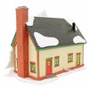 Enesco 7.0 Inch The Grinch House Dr. Seuss Snow Village Village Buildings - 3 of 3
