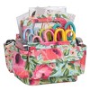 Everything Mary Desktop Organizer, Craft Storage Tote, Teal & Floral - 3 of 4