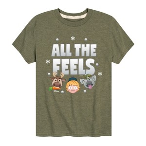 Boys' - Disney - All The Feels Short Sleeve Graphic T-Shirt - 1 of 4