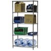 Shelving.com Chrome Wire Shelving with 5 Tier Shelves - - 2 of 4