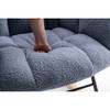 Teddy Fabric Rocking Glider Nursery Chair - 4 of 4