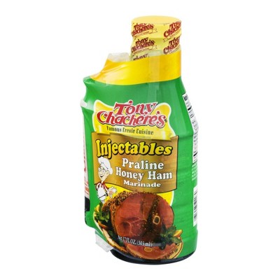 Tony Chachere's Injectable Honey Praline Ham Marinade - 17fl oz