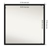 Amanti Art Incline Non-Beveled Wood Framed Bathroom Vanity Wall Mirror - 3 of 4