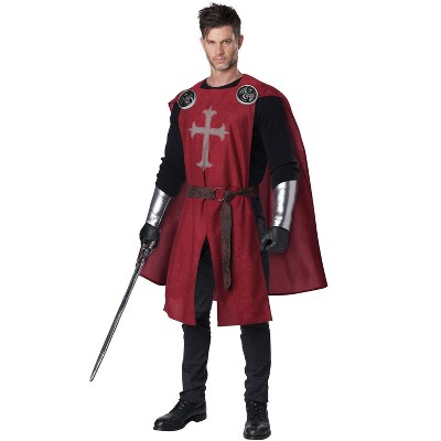 California Costumes Knight's Surcoat Adult Costume (red), Small/medium :  Target