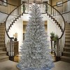 Prelit Crystal Silver Metallic Pine Artificial Christmas Tree Multicolor Lights - National Tree Company - 2 of 4