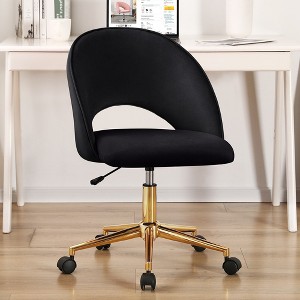 LOVMOR Upholstered Home Office Chair - 1 of 4