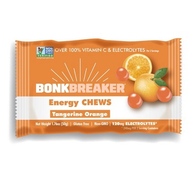 Bonk Breaker Energy Chews - Tangerine Orange - 10ct