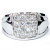 Pompeii3 1 cttw Diamond Mens Ring 10k White Gold - 4 of 4