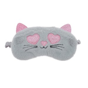 Unique Bargains Durable Cat Sleep Mask Pink 1 Pc - 1 of 3