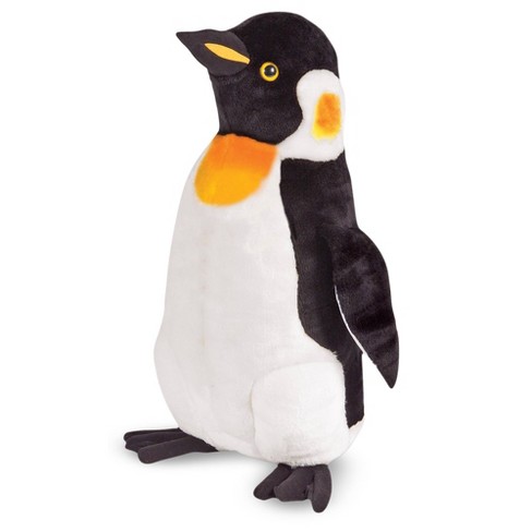 Melissa Doug Giant Penguin Lifelike Stuffed Animal nearly 2