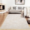 Machine Washable Modern Abstract Area Rug, Non-Slip Soft Velvet Low-Pile Carpet for Living Room, Bedroom, Dining Room, Pet-Friendly - 3 of 4