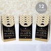 Big Dot of Happiness Tassel Worth The Hassle - Gold - Graduation Gift Favor Bags - Party Goodie Boxes - Set of 12 - 2 of 4