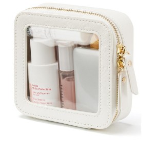 Generic Small Cosmetic Bag for Purse Mini Makeup Bag for School Cute Clear Make Up Pouch for Travel Tiny Leather - 1 of 4