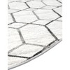 Unique Loom    Matrix Trellis Tile Area Rug - 3 of 4