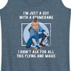 Women's - Avatar: The Last Airbender - Boomerang Guy Graphic Racerback Tank - 2 of 4
