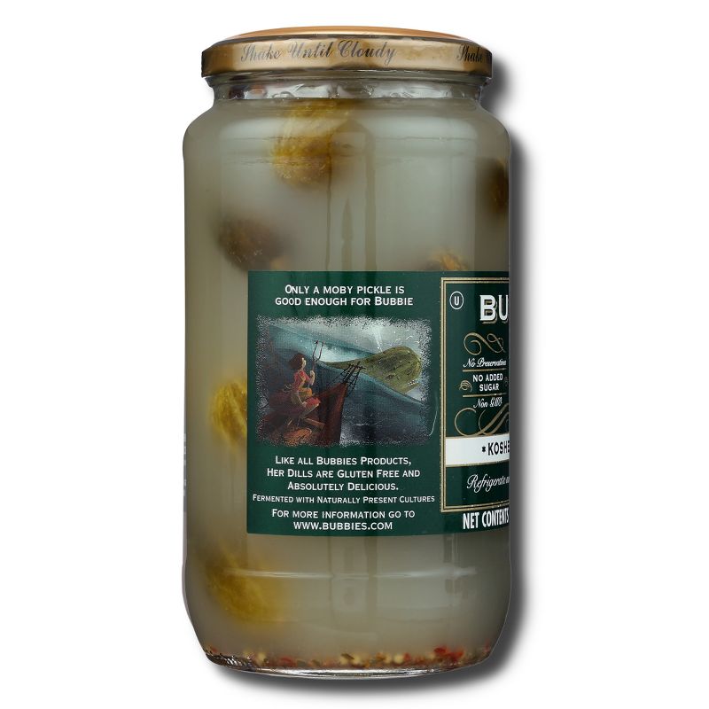 Bubbies Kosher Dill Pickles - 33 fl oz, 6 of 14