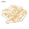 Unique Bargains Metal Decorative DIY Women's Clothing Dress Large Sewing Brooch Pins 20 Pcs - 3 of 4