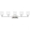 Livex Lighting Aragon 5 - Light Vanity in  Polished Chrome - 4 of 4