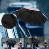 Unique Bargains Portable Umbrella Floral Print Manual Retractable - 3 of 4