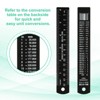 Unique Bargains Aluminum Alloy Rulers with Centimeters Millimeters Inches and Conversion Table - 4 of 4
