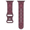 HTUTWOO Bee Engraved Apple Watch Band, Two Tone Silicone Sports Strap 38/40/41/42/44/45/46/49 mm for iWatch Series 10 9 8 7 6 5 4 3 2 1 SE Ultra - 3 of 3