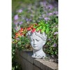 XIYUYEU Plant Pots Cement Planter Boxes Outdoor Modern Planters for Indoor Plants for Garden Planting - 2 of 4