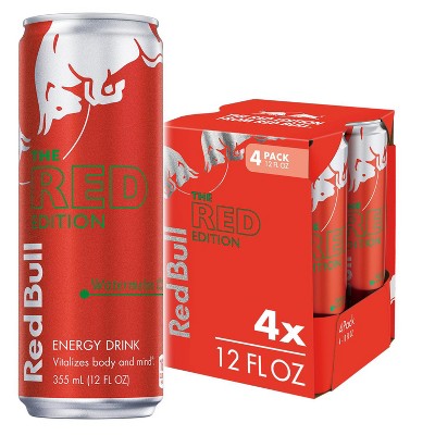 Red Bull Watermelon Energy Drink - 4pk/12 fl oz Cans