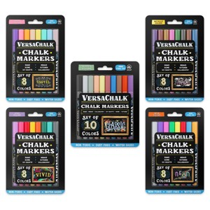 VersaChalk Ultimate 42pc Fine Point Chalk Marker Bundle - 1 of 4