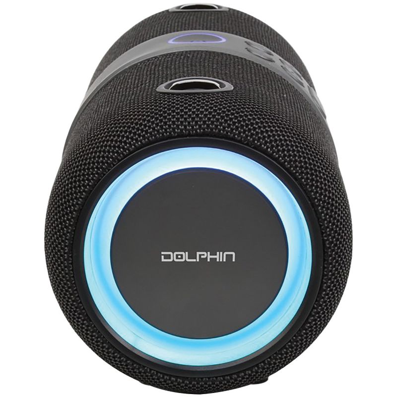 Dolphin® Audio LX60 Series Waterproof Portable Bluetooth®/FM Radio/USB/microSD™ Card Boom Box with DSP (Black), 5 of 7