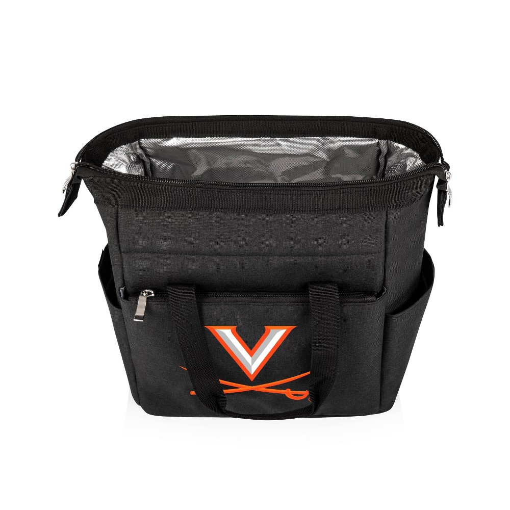 Photos - Serving Pieces NCAA Virginia Cavaliers On The Go Lunch Cooler - Black