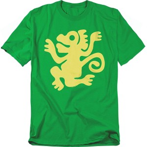 Legends Of The Hidden Temple Green Monkeys Adult T-Shirt Kelly Green X Large - 1 of 4