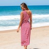 Women's Striped One-Shoulder Beach Maxi Dress - Cupshe - 4 of 4