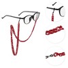 Unique Bargains Christmas Dopamine Color Pattern Eyeglass Chain 27.56" L 1 Pc - 3 of 4