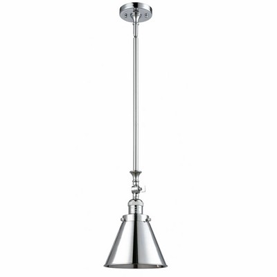 Appalachian - 1 Light Stem Hung Tiltable Mini Pendant In Traditional Style-13 Inches Tall and 8 Inches Wide