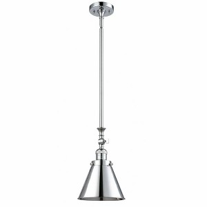 Appalachian - 1 Light Stem Hung Tiltable Mini Pendant In Traditional Style-13 Inches Tall and 8 Inches Wide - 1 of 1