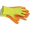 Showa  Coated Gloves,Orange/Hi-Vis Yellow,S,PR 317S-07 - 2 of 4
