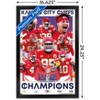 Trends International NFL Kansas City Chiefs - Super Bowl LVIII Champions Framed Wall Poster Prints - 3 of 4
