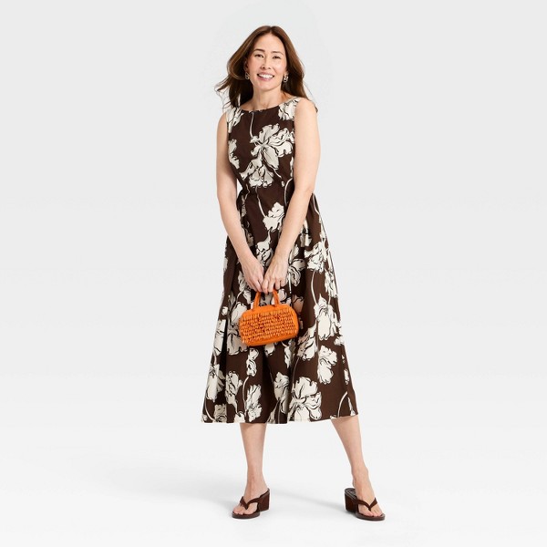 Vestido midi corsé corte A para mujer - A New Day™ 3