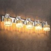 Whizmax Modern Glass Bathroom Vanity Light, Crystal Shower Light,  Wall Mount Lighting Fixture for Hallway Kitchen Bedroom Living Room - 2 of 4