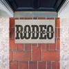 Stupell Industries Rodeo with Western Stars Printed Outdoor Imitation Sisal Door Mat, design by Sisi and Seb - 3 of 4