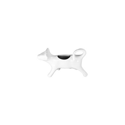 BIA Cordon Bleu Cow Creamer Set - Includes 3oz Sitting Cow & 4oz Standing Cow - Porcelain Animal Cream Pitchers - Microwave & Dishwasher Safe